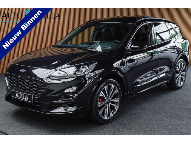 Ford Kuga - 2.5 PHEV ST-Line X Panodak Leder Navi 360 B&O ACC PDC Stuurverwarming Stoelverwarming voor & achter Climate LM velgen BTW auto