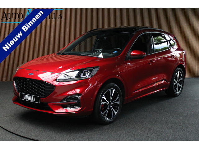 Ford Kuga - 2.5 PHEV ST-Line X Panodak HUD Leder Navi 360 ACC PDC Stuurverwarming voor & achter Climate LM velgen BTW auto