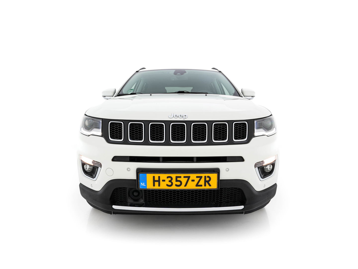 Jeep Compass 1.3T Limited (INCL-BTW) *LEATHER-MICROFIBRE | FULL-LED | NAVI-FULLMAP | KEYLESS | COMFORTSEATS | CAMERA | PRIVACYGLASS | DAB | ECC | PDC | CRUISE | TOWBAR | LANE-ASSIST | CAPRLAY | 18''ALU*
