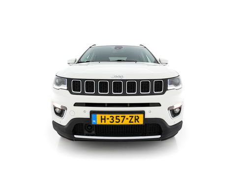 Jeep Compass 1.3T Limited (INCL-BTW) *LEATHER-MICROFIBRE | FULL-LED | NAVI-FULLMAP | KEYLESS | COMFORTSEATS | CAMERA | PRIVACYGLASS | DAB | ECC | PDC | CRUISE | TOWBAR | LANE-ASSIST | CAPRLAY | 18''ALU*