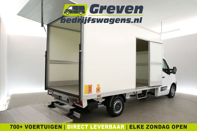 Renault Master - 2.3 dCi | 180PK | Laadklep | Zijdeur | Laadbak | Bakwagen | Airco | Camera | Cruise | 3 Zits