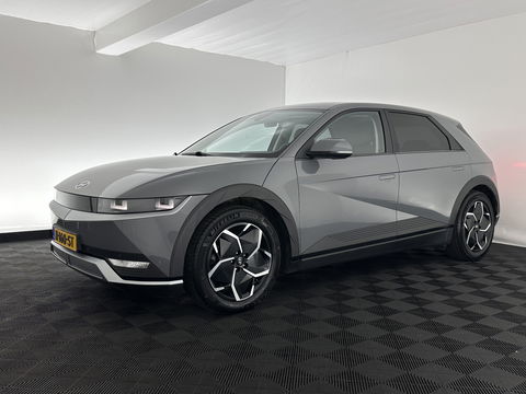 Hyundai IONIQ 5 Connect 73kWh [ 3-Fase-11kW ] {SOH-100%} (INCL-BTW) Aut *LEATHER-FABRIC | FULL-LED | DIGI-COCKPIT | AMBIENTLIGHT | DAB | SHIFTPADDLES | HEAD-UP | NAVI-FULLMAP | KEYLESS | CAMERA | HEATED-COMFORTSEATS | TOWBAR | PRIVACYGLASS  | 19"AL