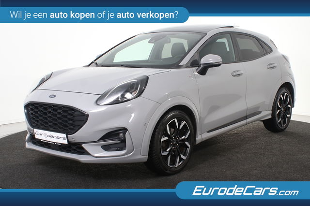 Ford Puma - 1.0 EcoBoost Hybrid ST-Line *1ste Eigenaar*Leer*Panoramadak*Navigatie*Keyless*