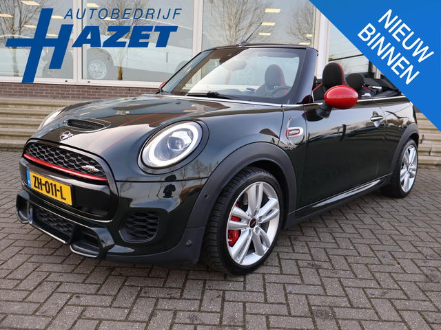 MINI Cooper Cabrio - Mini 2.0 JCW JOHN WORKS 231 PK REBEL GREEN | JCW STOELEN | ADAPTIVE CRUISE | ORIG. NL