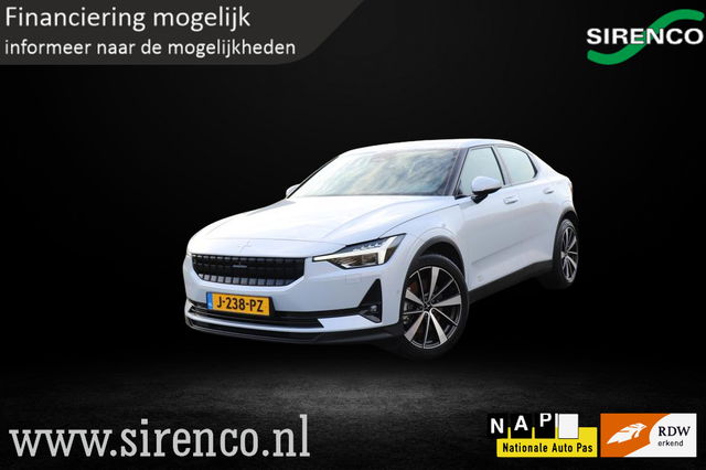 Polestar 2 - Long Range Dual Motor Launch Edition 78kWh |trekhaak | soh 92.8% | panodak | stoel+stuurverwarming |