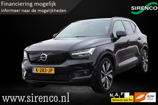 Volvo XC40 - Recharge P8 AWD R-Design | 360 cam | pilotassist plus | H&K premium sound | stoel+stuur verwarming | trekhaak | leder | warmtepomp |