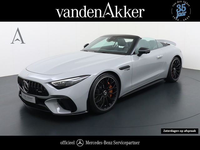 Mercedes-Benz SL - AMG 63 4Matic+ 585pk // Keramische remmen // BTW-auto // Neuslift // AlpinGrau // AMG Nightpakket II // Burmester // Achteras besturing