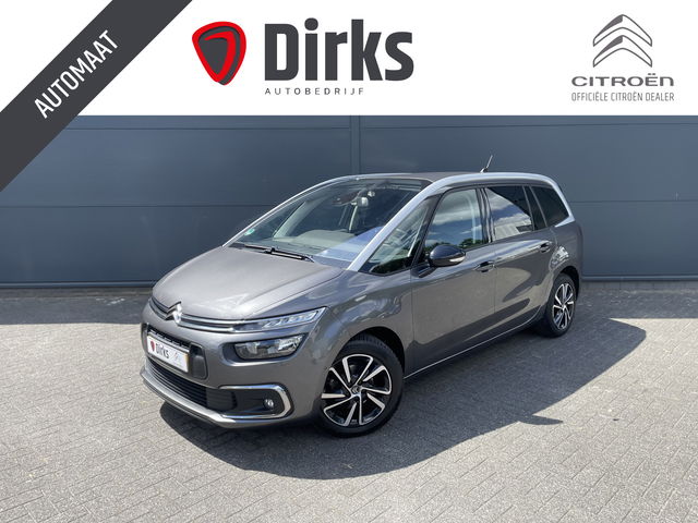 Citroën Grand C4 Spacetourer - 130pk Shine (Camera - Keyless Entry - Parkeersensoren V+A - Dodehoek detectie - Automatisch Parkeren - Navigatie - Apple Carplay)