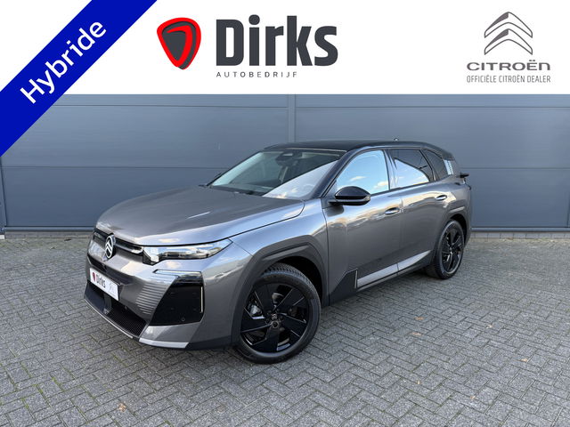Citroën C5 Aircross - 145pk Hybrid Max (Elektrisch Schuifdak - Trekhaak - 19"incl 4S - Elektrische klep - 360gr Camera - Leder - Stoel-/- stuurverwarming - Two tone)