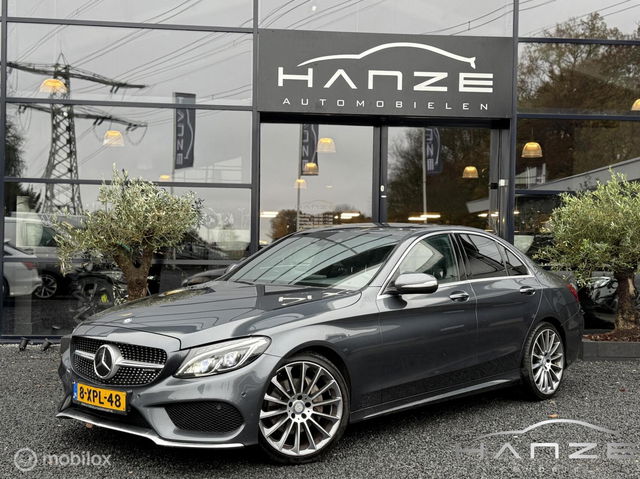 Mercedes-Benz C-Klasse - 220 CDI AMG Line|HUD|Pano|Luchtvering|leer