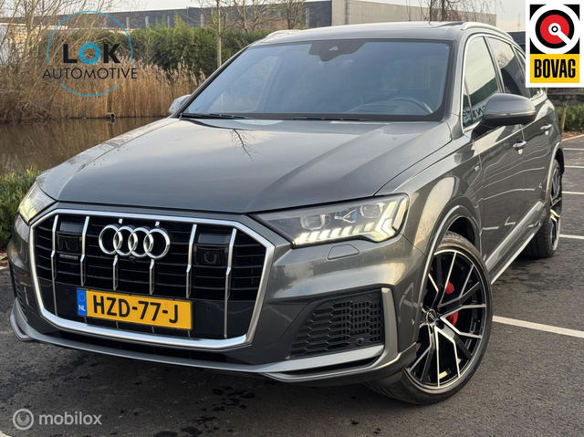 Audi Q7 - 55 TFSI e Quattro|S-line|PANO|B&O|CAMERA|HUD|KLASSE5