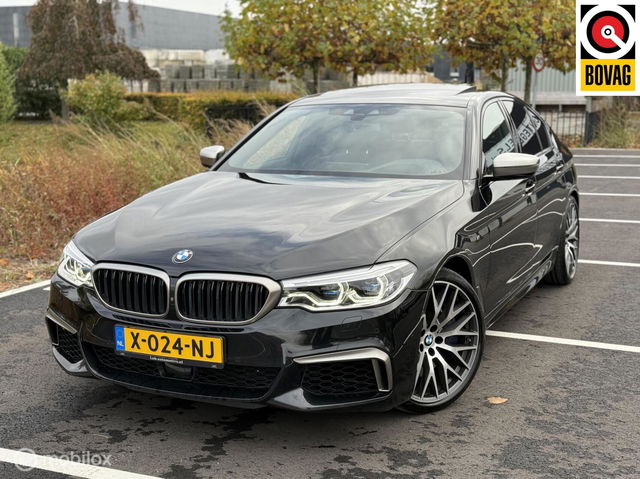 BMW 5 Serie - M550i xDrive High Executive PANO|360|LEDER|H&K|HUD