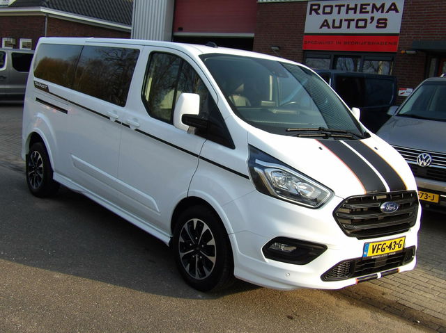 Ford Transit Custom - 320 2.0 TDCI 185PK 2020 SPORT DUBCAB VOL EXTRA'S PRACHTIGE STAAT