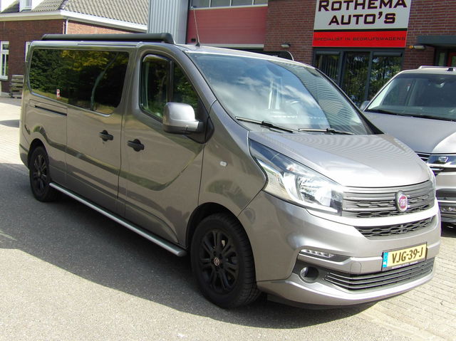 Fiat Talento - 2.0 MULTIJET 170PK 2021 VOL EXTRA'S MARGE TOPSTAAT DUBBELE CABINE UNIEK LEER NAVI CAMERA 2x SCHUIFDEUR