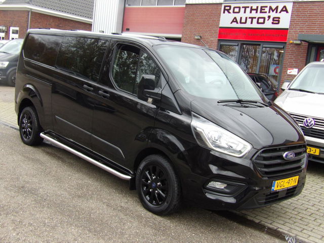 Ford Transit Custom - 2.0 TDCI 130PK 2020 DUB-CAB 6 ZITS TOPSTAAT VELE EXTRA'S