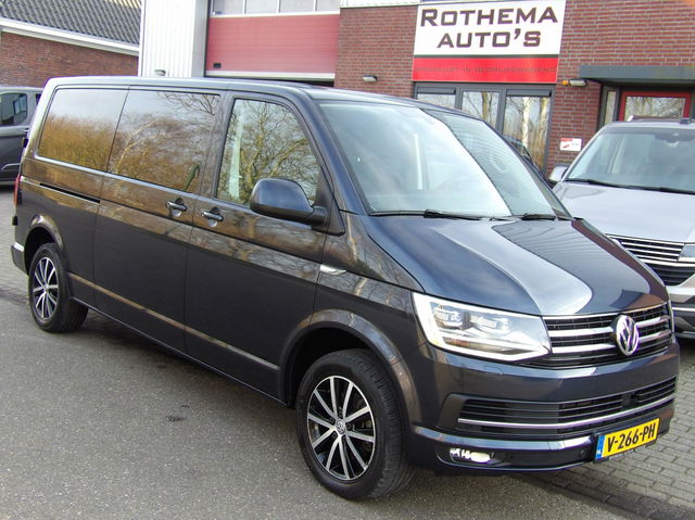 Volkswagen Transporter - 2.0 TDI 150PK HIGHLINE 2018 DUB-CAB. VELE EXTRA'S WEINIG KM 62573km!!