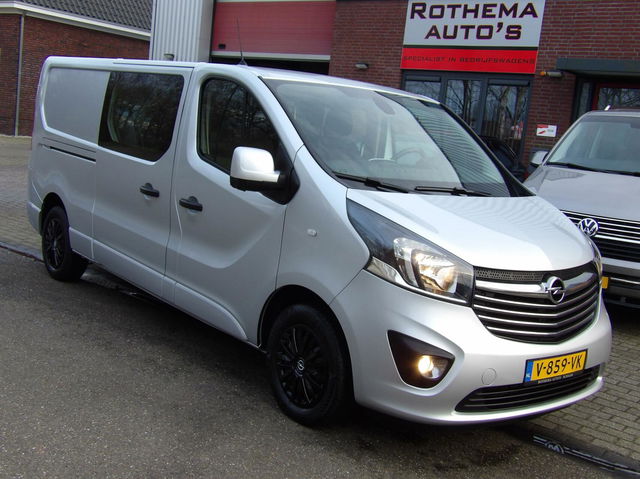 Opel Vivaro - bestel 1.6 CDTI TWINTURBO 2019 EDITION DUB-CAB. 1e EIGENAAR 96386km!!
