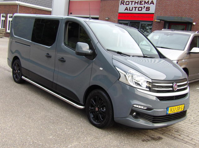 Fiat Talento - 2.0 MultiJet 170PK AUTOMAAT 2021 2x SCHUIFDEUR DUBBBELE CABINE VOL EXTRA'S TOPSTAAT 1e EIGENAAR