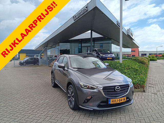 Mazda CX-3 - 2.0 SkyActiv-G 120 GT-M Line AUTOMAAT, Navi, Clima, Head-up, 18" etc. incl. 12 MND BOVAGGARANTIE