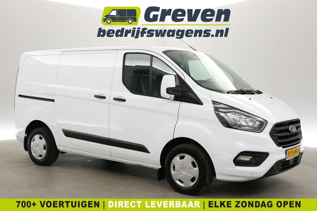 Ford Transit Custom - 2.0 TDCI L1H1 | Airco | Cruise | 3 Zits | Stoelverw. | Trekh. | Parkeersens.