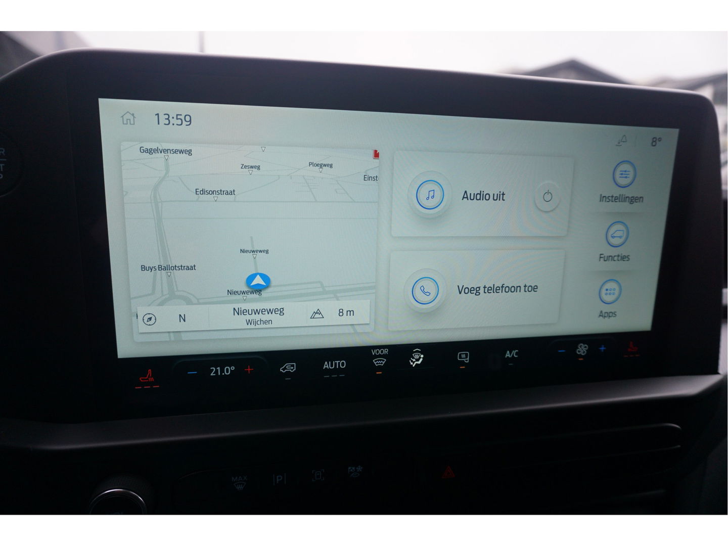 Ford Transit Custom 320L 2.5 PHEV Hybride 233PK Trend PRIJS INCL. BPM !! 13" Navi, Adap. Cruise, Camera!! NR. HYB009