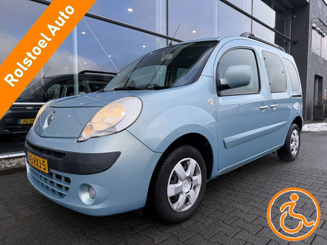 Renault Kangoo - Family 3+1 Rolstoelauto 1.6-16V Expression (Zeer nette 3+1 Rolstoelauto met bodemverlaging!)
