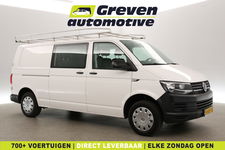 Volkswagen Transporter - 2.0 TDI 140PK L2H1 | DC | 6 Zits | Airco | Carplay | Navi | Imperiaal | Trekhaak
