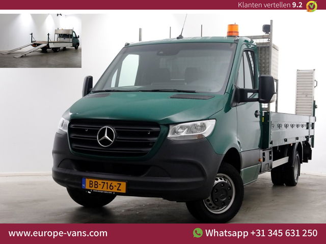 Mercedes-Benz Sprinter - 516 CDI 163pk E6 Open Laadbak/Oprijwagen 2760kg laadvermogen 10-2020