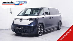 Volkswagen ID. Buzz - ID Pro 86 kWh 286 pk 7-Zits Two Tone Panodak, Navi El. Achterklep / Schuifdeuren, Adapt. Cruise, Trekhaak Wegklapbaar