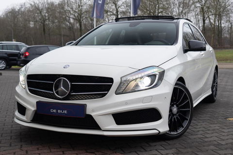 Mercedes-Benz A-Klasse 180 AMG|Org NL NAP|2e Eig|7G Automaat|Panoramadak|Xenon|Leder|Navi|Keurig Onderhouden
