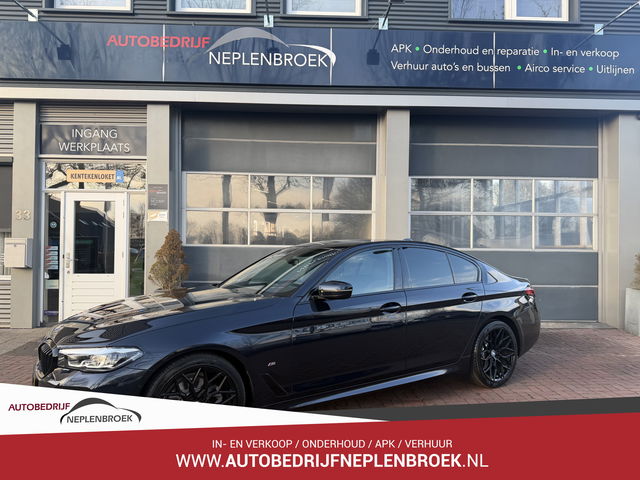 BMW 5 Serie - 520i High Executive Bj 2020 M-Pakket 184pk 94.000 km dealer onderhouden