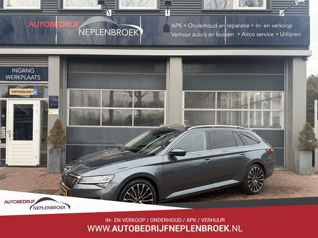 Škoda Superb - Combi 1.4 TSI iV Business Edition Plus 245pk Hybride 2020 Navi,19inch,Leer,Panodak,Camera Vol optie !!