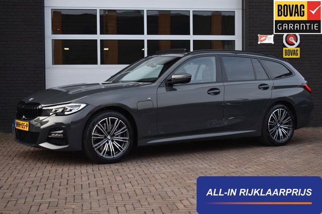 BMW 3 Serie - Touring 330e Plugin Hybrid 292PK Aut. M-Sport | Panodak | Dravitgrau Individual | Trekhaak | Leder | Incl. garantie