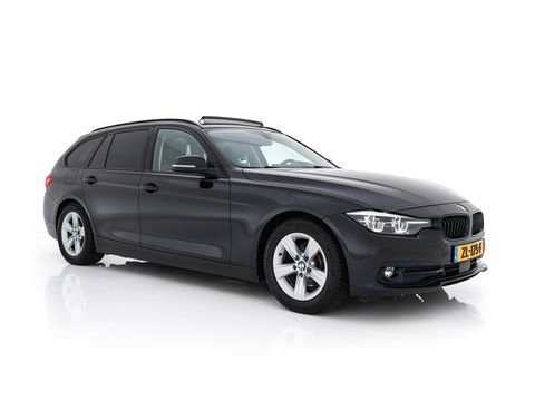 BMW 3 Serie Touring 320d EDE Executive Aut. *PANO | LEATHER | FULL-LED | DIGI-COCKPIT | HEATED-SPORTSEATS | NAVI-FULLMAP | PRIVACY-GLASS | ECC | KEYLESS | LANE-ASSIST | PDC | CRUISE | TOWBAR | 18''ALU*
