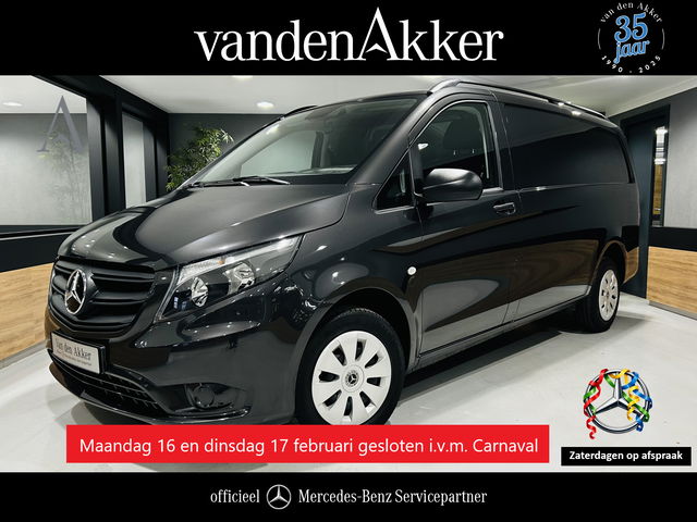 Mercedes-Benz Vito - 110 CDI Lang // Airco // Navigatie// // Achterklep // Bumpers in kleur // Groot Scherm // Betimmering