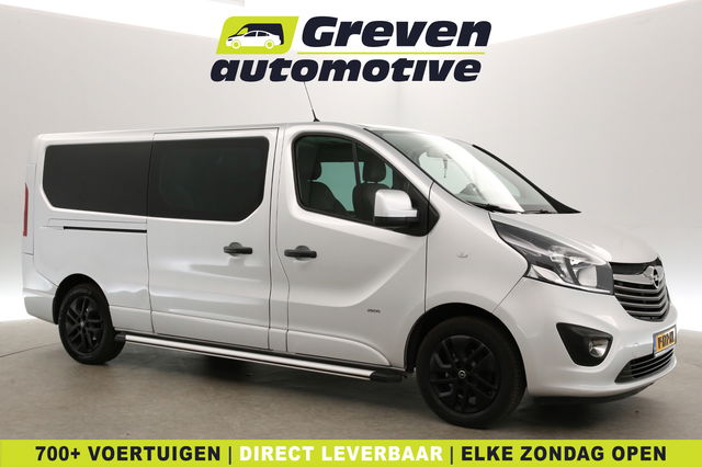 Opel Vivaro - 1.6 CDTI Sport 146PK L2H1 | Dubbele Cabine | Airco | Cruise | Camera | Leder | Stoelverw. | 2xSchuifdeur