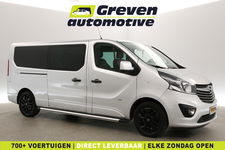 Opel Vivaro - 1.6 CDTI Sport 146PK L2H1 | Dubbele Cabine | Airco | Cruise | Camera | Leder | Stoelverw. | 2xSchuifdeur