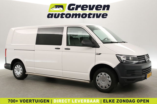 Volkswagen Transporter - 2.0 TDI L2H1 | DC | 6 Zits | Airco | Trekhaak | Elektrpakket