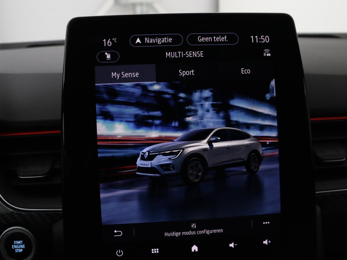 Renault Arkana 1.6 E-Tech Hybrid 145 R.S. Line | Leder/Alcantara | Stoelverwarming | Adaptive cruise | Camera | Carplay | Keyless | Park Assist | Full LED | Navigatie