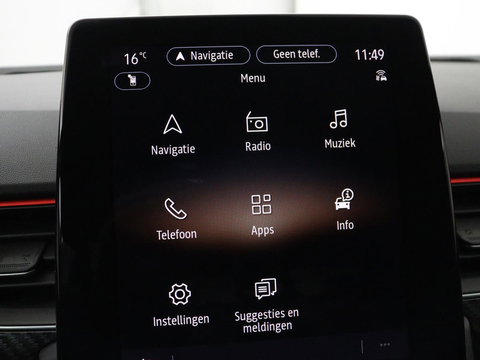 Renault Arkana 1.6 E-Tech Hybrid 145 R.S. Line | Leder/Alcantara | Stoelverwarming | Adaptive cruise | Camera | Carplay | Keyless | Park Assist | Full LED | Navigatie