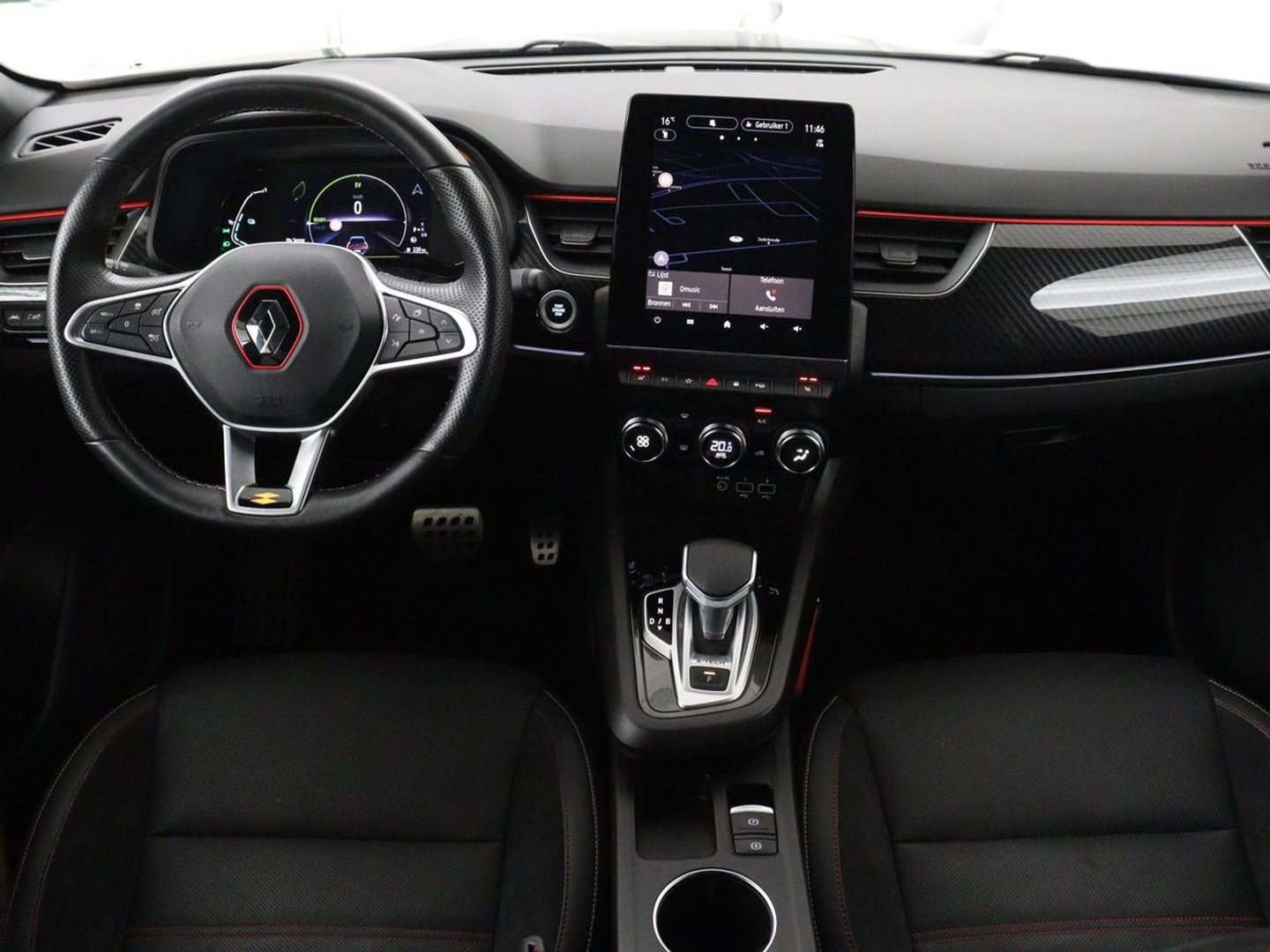 Renault Arkana 1.6 E-Tech Hybrid 145 R.S. Line | Leder/Alcantara | Stoelverwarming | Adaptive cruise | Camera | Carplay | Keyless | Park Assist | Full LED | Navigatie