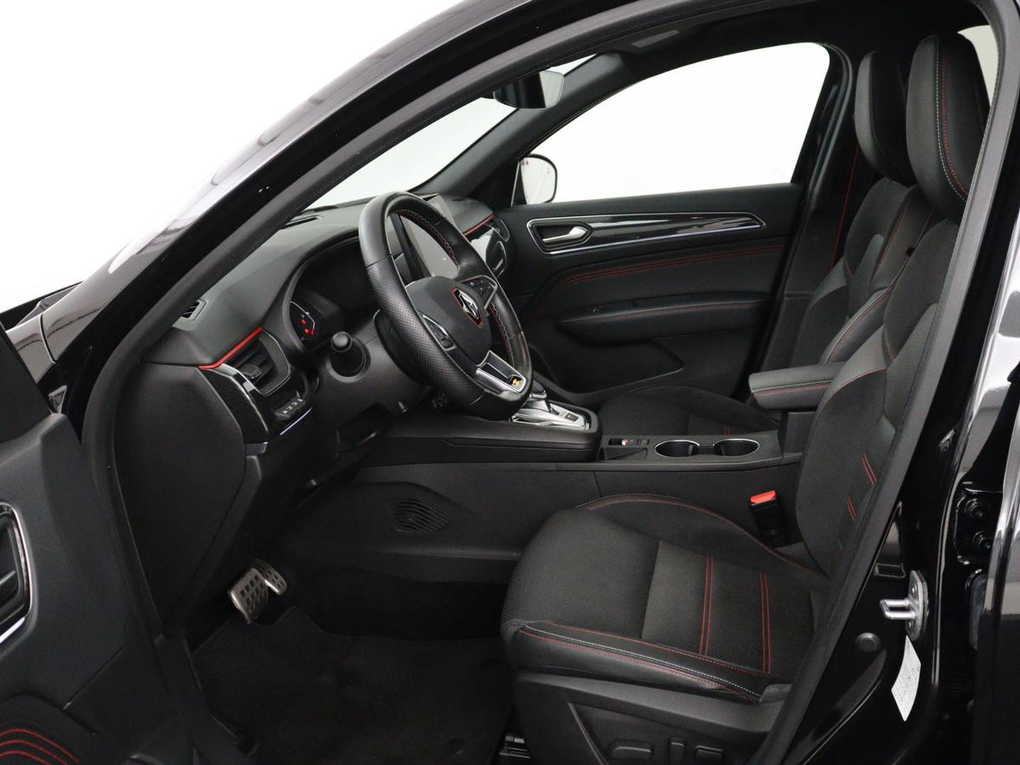 Renault Arkana 1.6 E-Tech Hybrid 145 R.S. Line | Leder/Alcantara | Stoelverwarming | Adaptive cruise | Camera | Carplay | Keyless | Park Assist | Full LED | Navigatie