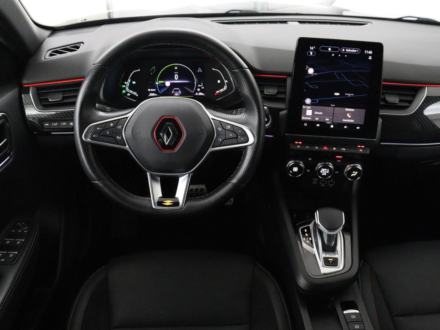 Renault Arkana 1.6 E-Tech Hybrid 145 R.S. Line | Leder/Alcantara | Stoelverwarming | Adaptive cruise | Camera | Carplay | Keyless | Park Assist | Full LED | Navigatie