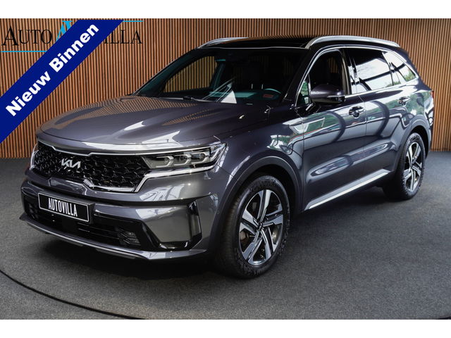 Kia Sorento - 1.6 T-GDI Plug-in Hybrid 4WD Pano HUD Leer 360° Bose ACC Navi PDC Memory seats Stoelventilatie Stoelverwarming voor & achter Climate voor & achter Elektr. achterklep LM velgen Fabrieksgarantie tot 6-2029 BTW auto