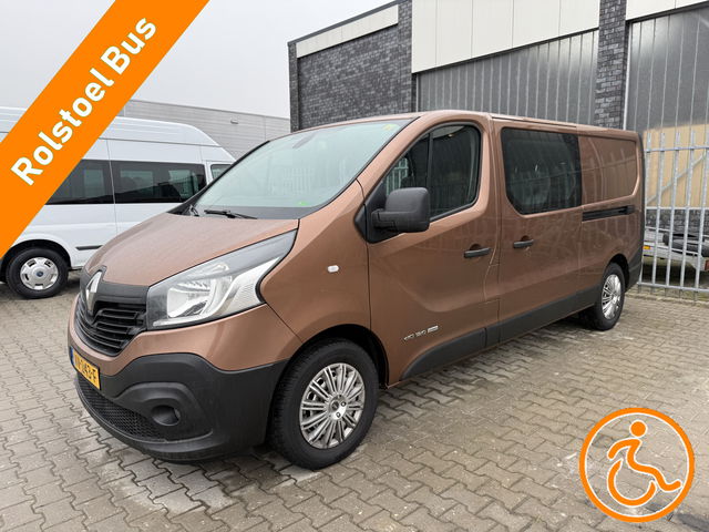 Renault Trafic - 4+1 Rolstoelbus 1.6 dCi T29 L2H1 Comfort Energy (Zeer nette en goed onderhouden bus met 2 schuifdeuren!)