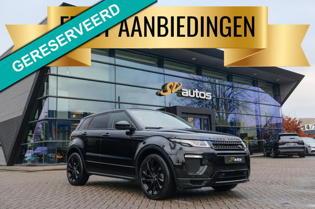 Land Rover Range Rover Evoque - 2.0 TD4 180pk HSE Dynamic Panoramadak Trekhaak Black pack Cruise Clima Stoelverwarming