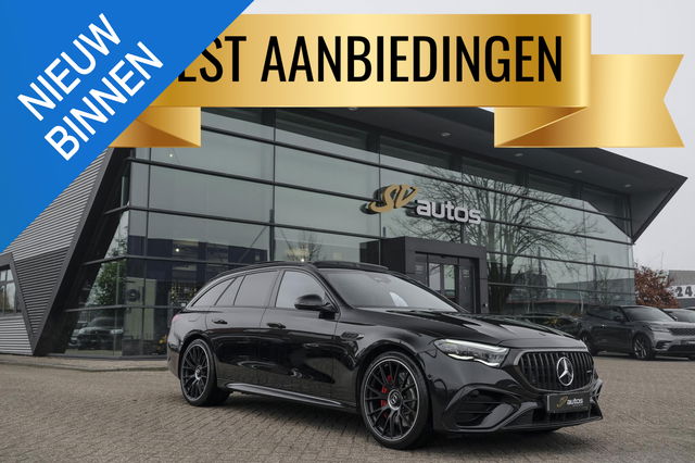 Mercedes-Benz E-Klasse - Estate E53 AMG 612pk 4MATIC+ Panoramadak *BTW* Superscreen Schaalstoelen 4-wielsturing Night II pakket Trekhaak