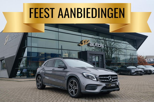 Mercedes-Benz GLA - GLA180 AMG 122pk Panoramadak Night pakket Climate control Cruise control Trekhaak 19" LMV