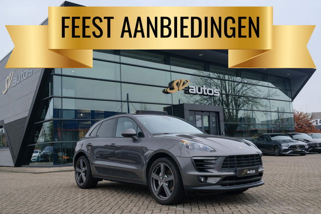 Porsche Macan - S 3.0 D 258pk Panoramadak Bose Luchtvering Sport chrono Sportuitlaat Lane assist 20" LMV