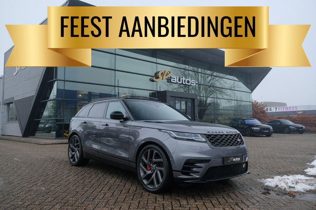 Land Rover Range Rover - Velar D300 V6 300pk R-dynamic Grijs kenteken Panoramadak Medidian 22" LMV SVR